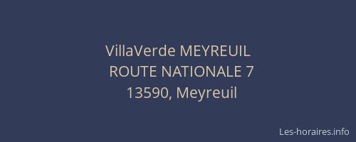 VillaVerde MEYREUIL