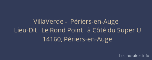 VillaVerde -  P&eacute;riers-en-Auge