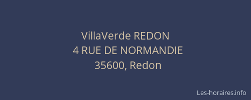 VillaVerde REDON
