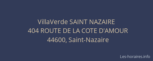 VillaVerde SAINT NAZAIRE