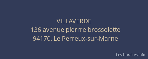 VILLAVERDE