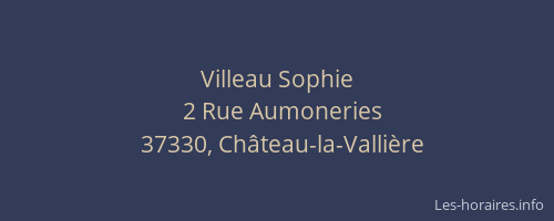 Villeau Sophie