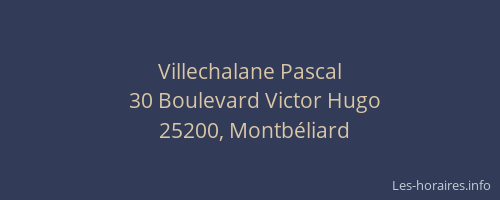 Villechalane Pascal