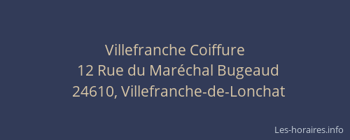 Villefranche Coiffure