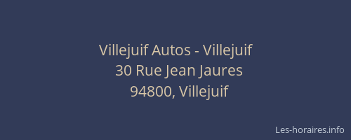Villejuif Autos - Villejuif