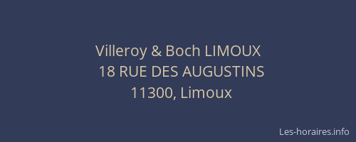 Villeroy & Boch LIMOUX