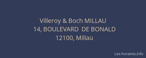Villeroy & Boch MILLAU