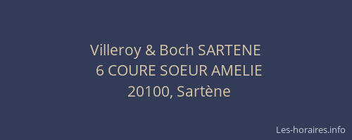 Villeroy & Boch SARTENE