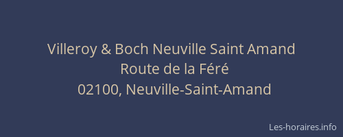 Villeroy & Boch Neuville Saint Amand