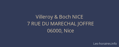Villeroy & Boch NICE