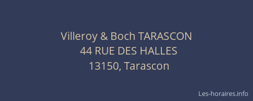 Villeroy & Boch TARASCON