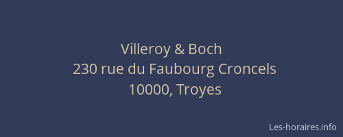 Villeroy & Boch