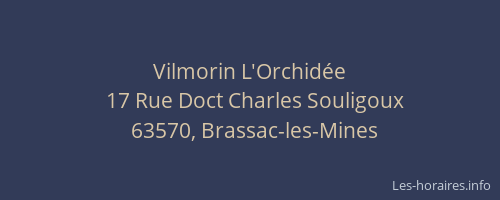 Vilmorin L'Orchid&eacute;e