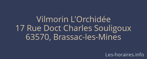 Vilmorin L'Orchidée