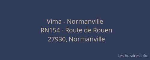 Vima - Normanville