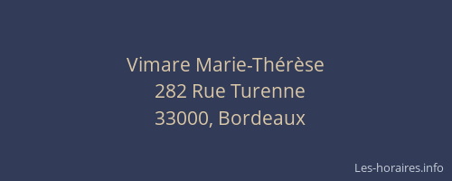 Vimare Marie-Thérèse