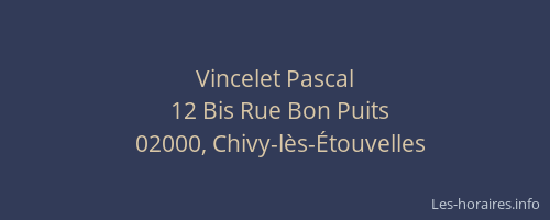 Vincelet Pascal