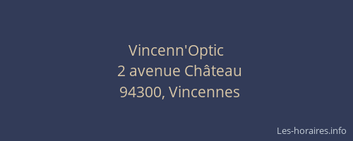Vincenn'Optic