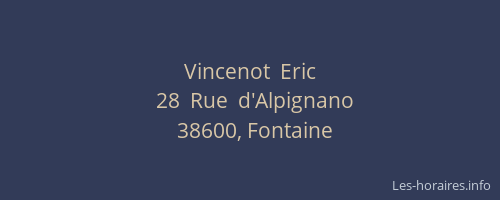 Vincenot  Eric