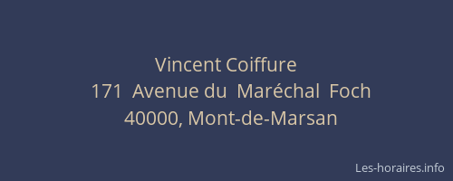 Vincent Coiffure