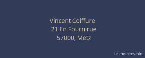 Vincent Coiffure