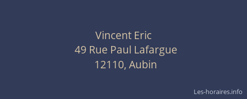 Vincent Eric