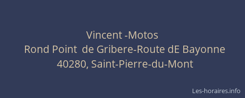 Vincent -Motos
