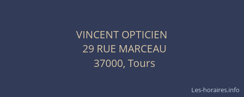 VINCENT OPTICIEN