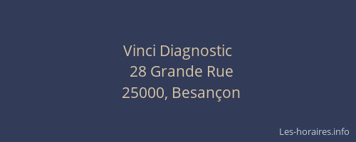 Vinci Diagnostic