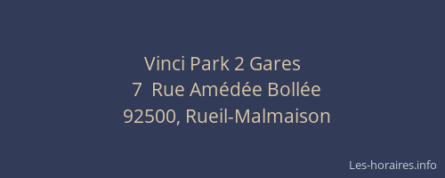 Vinci Park 2 Gares
