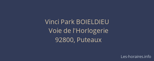 Vinci Park BOIELDIEU