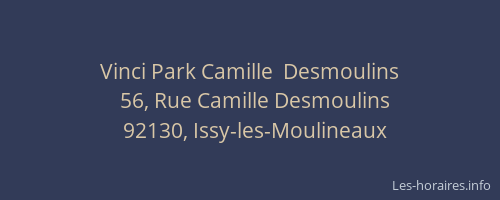 Vinci Park Camille  Desmoulins
