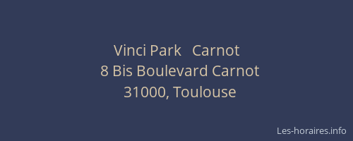 Vinci Park   Carnot