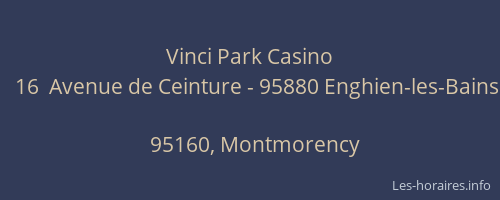 Vinci Park Casino