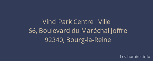Vinci Park Centre   Ville