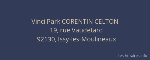 Vinci Park CORENTIN CELTON