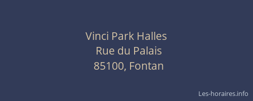 Vinci Park Halles