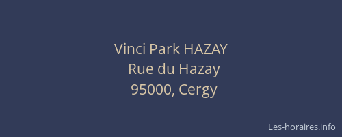 Vinci Park HAZAY