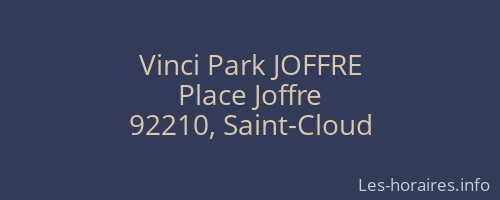 Vinci Park JOFFRE