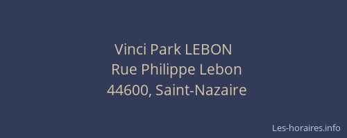 Vinci Park LEBON