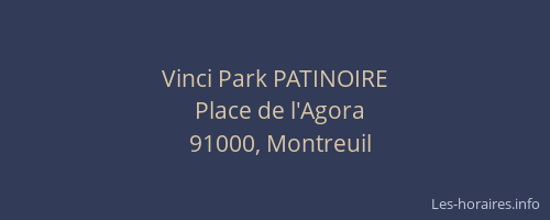 Vinci Park PATINOIRE