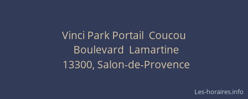 Vinci Park Portail  Coucou