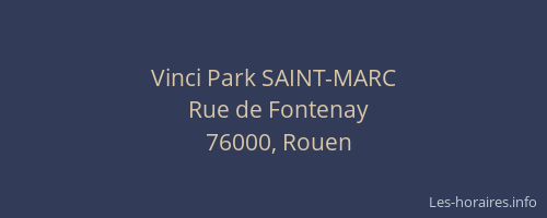 Vinci Park SAINT-MARC