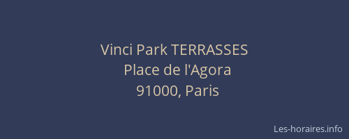 Vinci Park TERRASSES