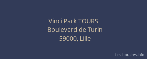 Vinci Park TOURS