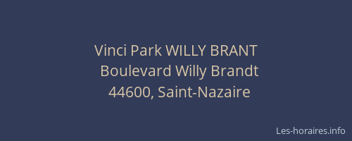 Vinci Park WILLY BRANT
