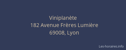 Viniplanète