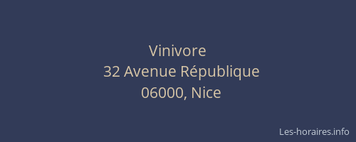 Vinivore