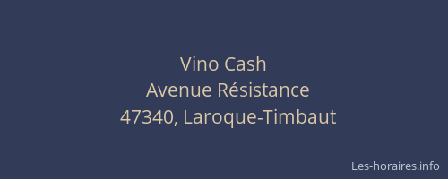 Vino Cash