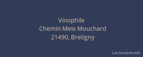 Vinophile